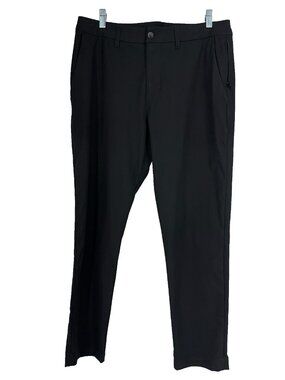 Lululemon Men 32 ABC Pant Slim Fit Black Performance Commute Casual Everyday
